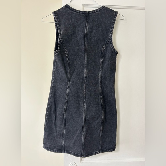 The A&F Mara Denim Vest Mini Dress - Picture 3 of 3
